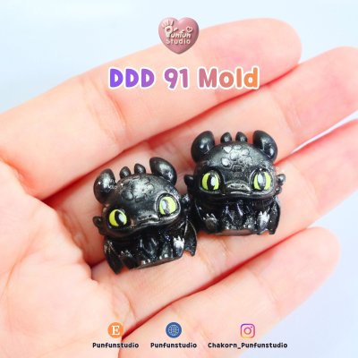 DDD 71, 91-92 Tiny 3D Molds / UV Resin