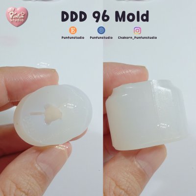 DDD 93-96 Tiny 3D Molds / Cutie Kitty & Friends / UV Resin