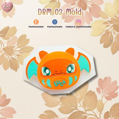 Draruma Molds DRM 01-17 / Painting Anime Mold / Silicone Mold