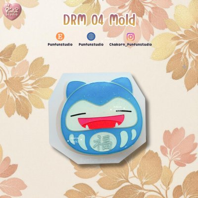 Draruma Molds DRM 01-17 / Painting Anime Mold / Silicone Mold