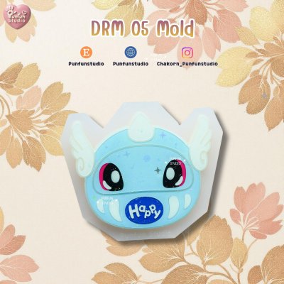 Draruma Molds DRM 01-17 / Painting Anime Mold / Silicone Mold