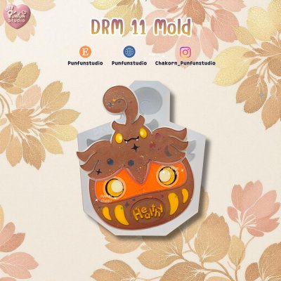 Draruma Molds DRM 01-17 / Painting Anime Mold / Silicone Mold