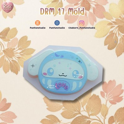 Draruma Molds DRM 01-17 / Painting Anime Mold / Silicone Mold