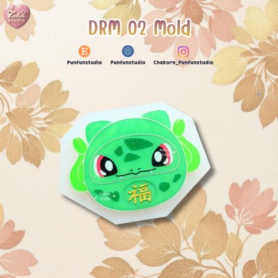 Draruma Molds DRM 01-17 / Painting Anime Mold / Silicone Mold