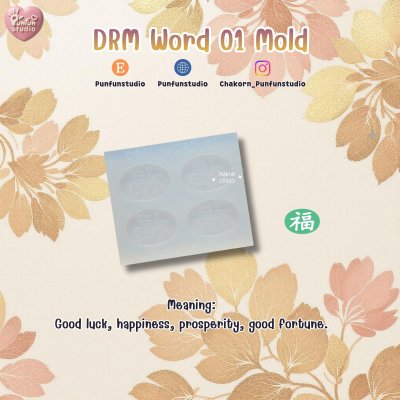 Draruma Molds DRM 01-17 / Painting Anime Mold / Silicone Mold