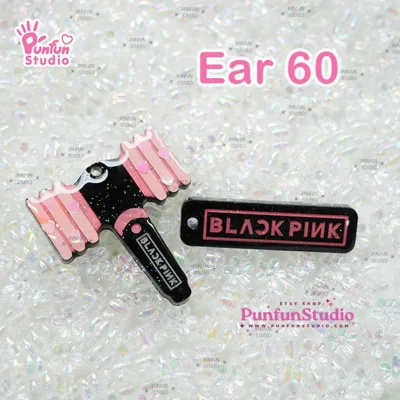 Ear 60 Blackpink Mold / K-POP / Earring Mold / UV Resin Mold / Silicone Mold