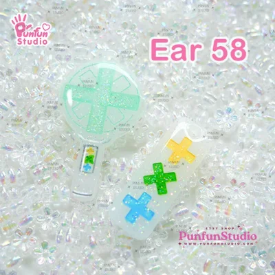 Ear 58 TXT Mold / K-POP / Earring Mold / UV Resin Mold / Silicone Mold