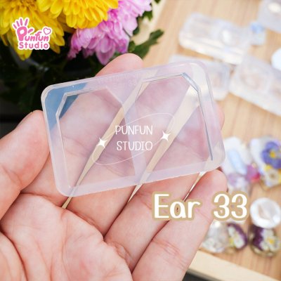 Ear 33 Omamori Clear Earring Mold