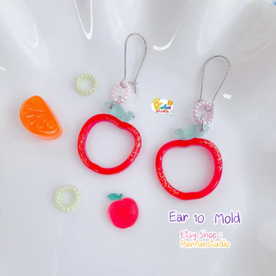 Apple Earring Mold