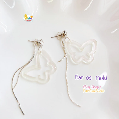 Butterfly Earring Mold 