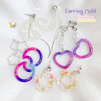 Sakura Earring Mold