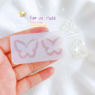 Butterfly Earring Mold 