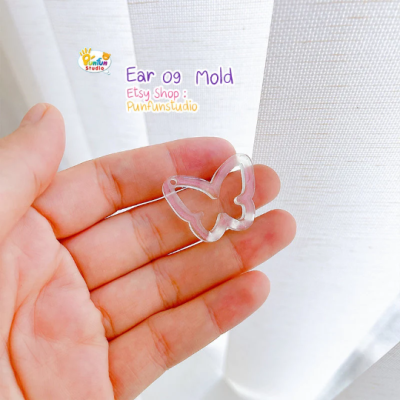Butterfly Earring Mold 