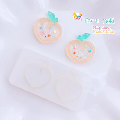  Peach Earring Mold 