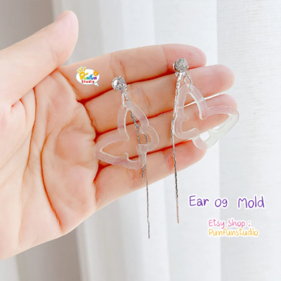 Butterfly Earring Mold 