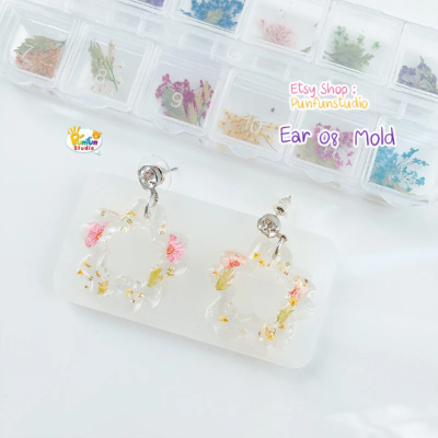 Sakura Earring Mold