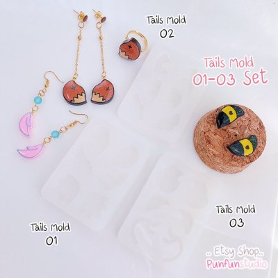 Eevee  Tails Mold 01-03