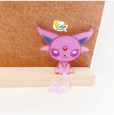 Eev evo 01 Mold Set / 9 + Glitter / Pokemold / Silicone Mold