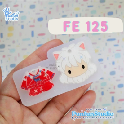 Inuyasha Face Earring Mold