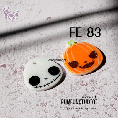 FE 83 Jack & Jack / Face Earring Mold / Silicone Mold/UV Resin Mold