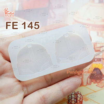FE 145 Manda Star Hunter Mold / Face Earring Mold / Silicone Mold / UV Resin Mold
