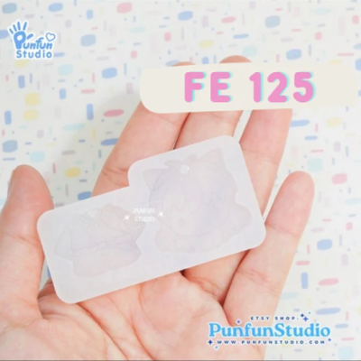 Inuyasha Face Earring Mold
