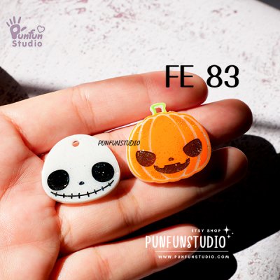 FE 83 Jack & Jack / Face Earring Mold / Silicone Mold/UV Resin Mold