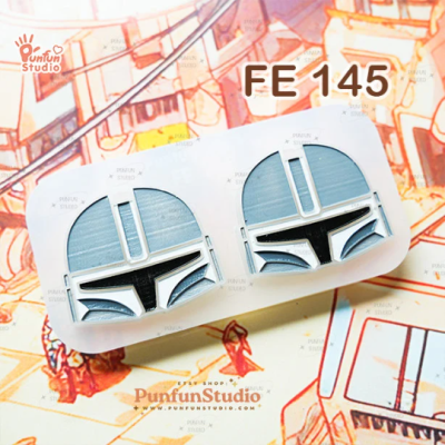 FE 145 Manda Star Hunter Mold / Face Earring Mold / Silicone Mold / UV Resin Mold