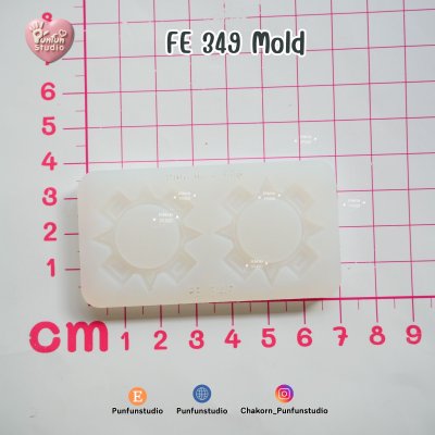 FE 120-124, 349 Mold / Frame Earring Mold / Genshin Vision Frame / Silicone Mold / UV Resin Mold