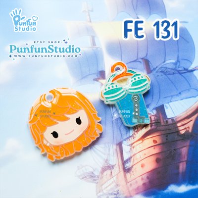 FE 129-136 Pirate Mold / 8 Molds / Face Earring Mold / UV Resin Mold / Silicone Mold