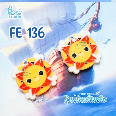 FE 129-136 Pirate Mold / 8 Molds / Face Earring Mold / UV Resin Mold / Silicone Mold