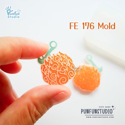 Fruit mane mane Face Earring Mold