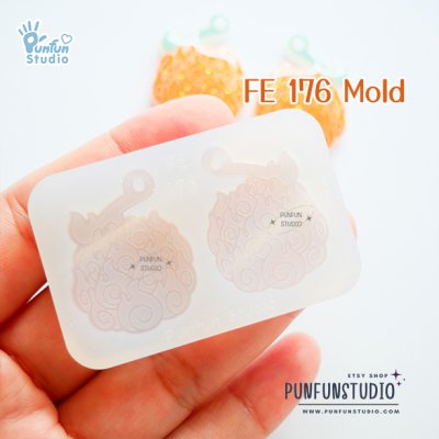 Fruit mane mane Face Earring Mold
