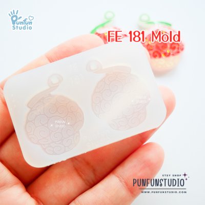 Fruit Kilo Kilo  Face Earring Mold