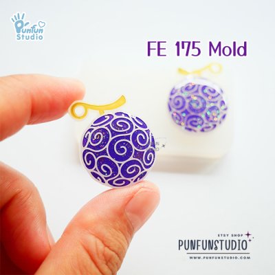 Fruta Gomu Gomu Face Earring Mold