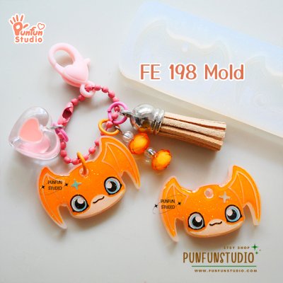 Patamon Face Earring Mold