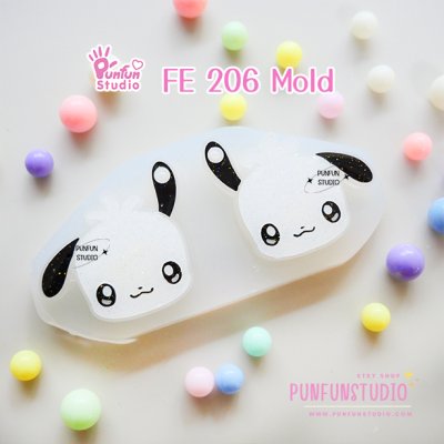 FE 201-208 Cutie Mold Set / Set 8 Molds / Face Earring Mold / Silicone Mold / UV Resin Mold(copy)