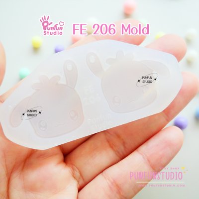 FE 201-208 Cutie Mold Set / Set 8 Molds / Face Earring Mold / Silicone Mold / UV Resin Mold(copy)