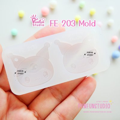 FE 201-208 Cutie Mold Set / Set 8 Molds / Face Earring Mold / Silicone Mold / UV Resin Mold(copy)