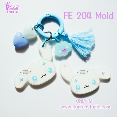 FE 201-208 Cutie Mold Set / Set 8 Molds / Face Earring Mold / Silicone Mold / UV Resin Mold(copy)
