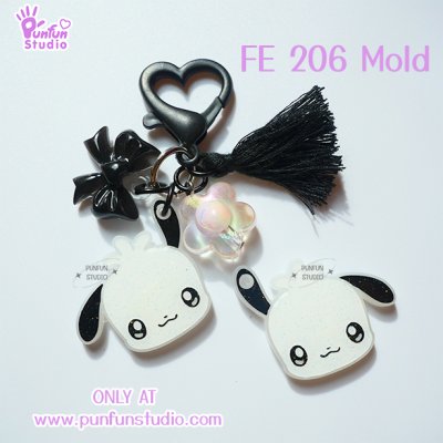 FE 201-208 Cutie Mold Set / Set 8 Molds / Face Earring Mold / Silicone Mold / UV Resin Mold(copy)