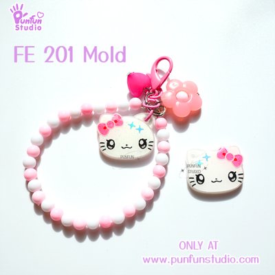 FE 201-208 Cutie Mold Set / Set 8 Molds / Face Earring Mold / Silicone Mold / UV Resin Mold(copy)