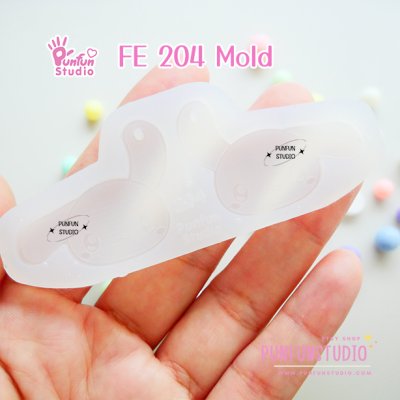 FE 201-208 Cutie Mold Set / Set 8 Molds / Face Earring Mold / Silicone Mold / UV Resin Mold(copy)