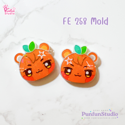 FE 251-258 AT Animal Mold Set / Set 8 Molds / K-POP / Face Earring Mold / Silicone Mold / UV Resin Mold