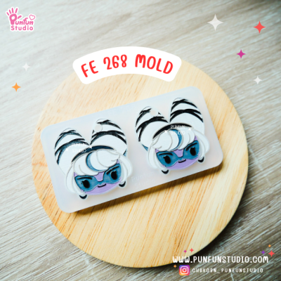 FE 261-280 Demon Hotel Mold Set / Hazbin / Free 20 Earring Part / Silicone Mold / UV Resin Mold