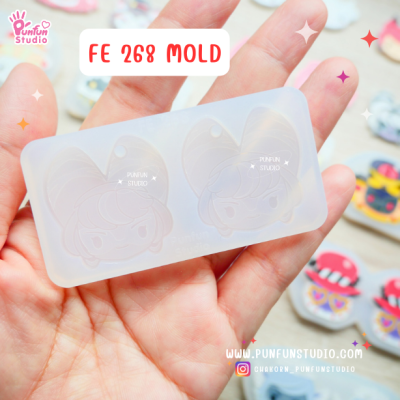 Carmilla Carmine  Earring Mold