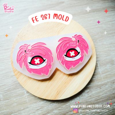 FE 261-280 Demon Hotel Mold Set / Hazbin / Free 20 Earring Part / Silicone Mold / UV Resin Mold