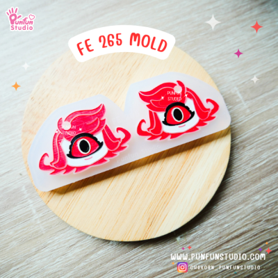 FE 261-280 Demon Hotel Mold Set / Hazbin / Free 20 Earring Part / Silicone Mold / UV Resin Mold