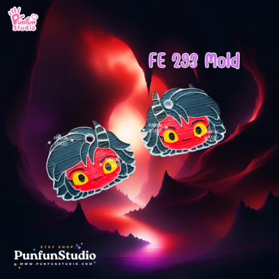 FE 291, 292, 293, 294, 295 Helluva Boss Mold / Silicone Mold / UV Resin Mold
