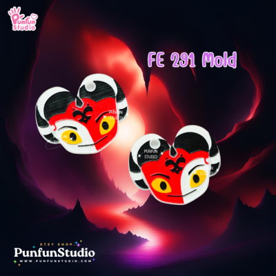 FE 291, 292, 293, 294, 295 Helluva Boss Mold / Silicone Mold / UV Resin Mold